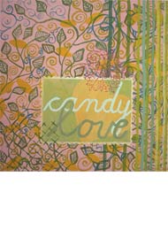 "candy" 2005, Serie 3-teilig, Acryl auf Lw, 60x60x7cm